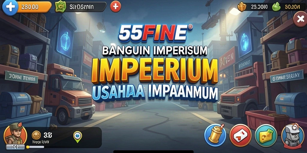 Tampilan gameplay 55FIVE yang menarik dan interaktif.