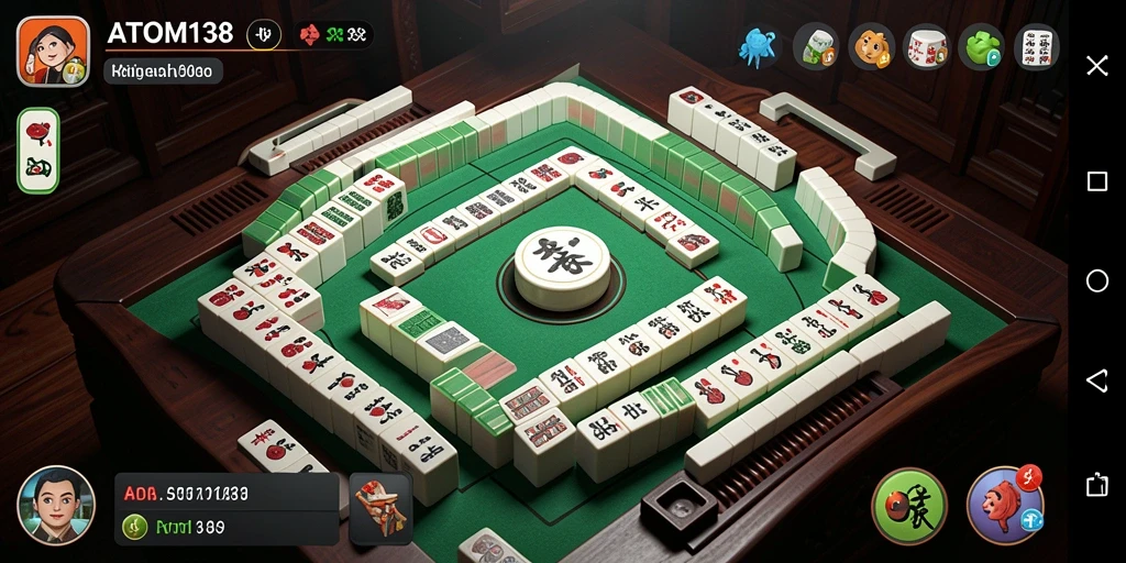 Gameplay Mahjong yang mengasyikkan dan menantang.
