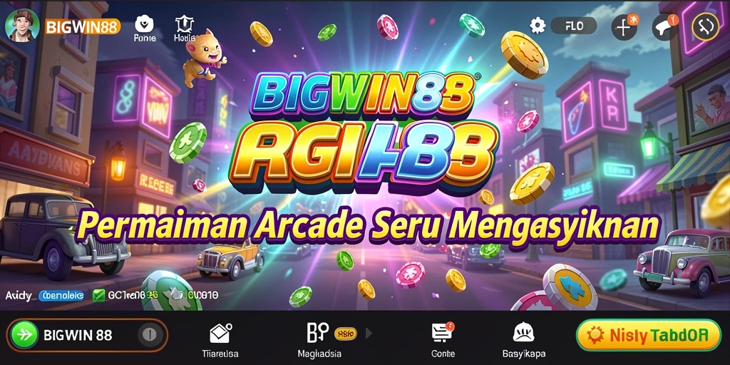 Tampilan menarik dari gameplay seru BIGWIN88.