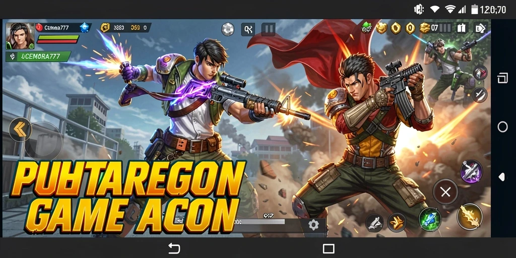 Screenshot dari gameplay CEMARA777 yang penuh aksi.