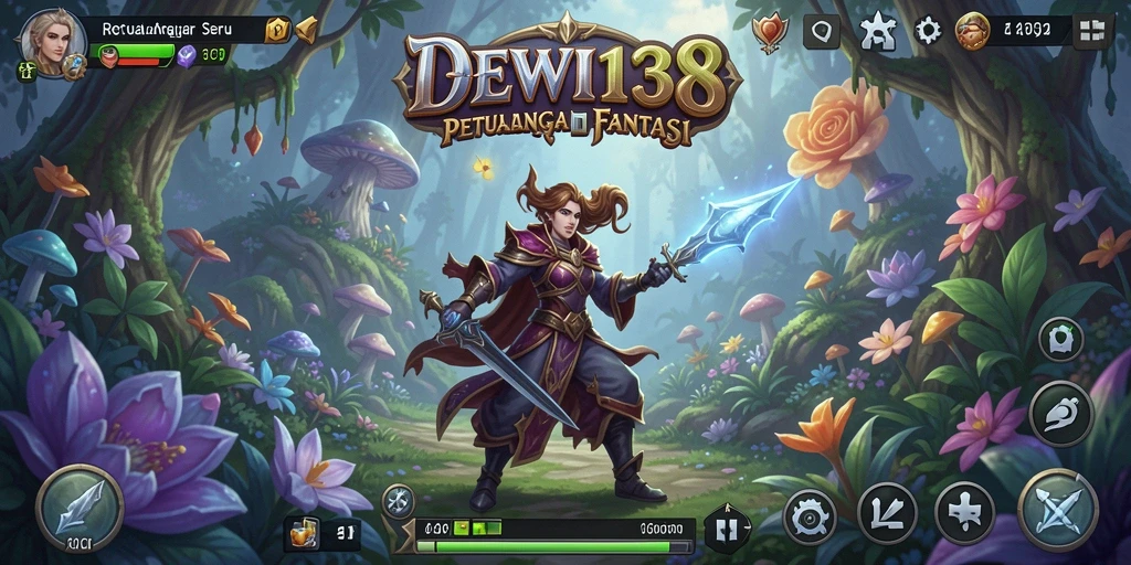 Screenshot gameplay DEWI138 menampilkan dunia petualangan yang menakjubkan.