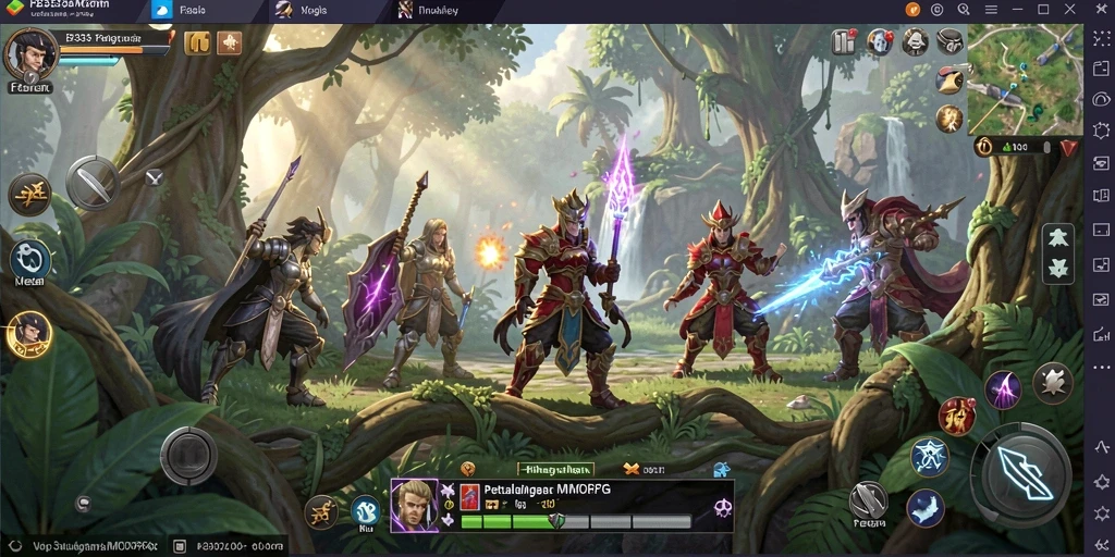 Tampilan gameplay <strong>FB333</strong> yang menakjubkan dalam dunia MMORPG.