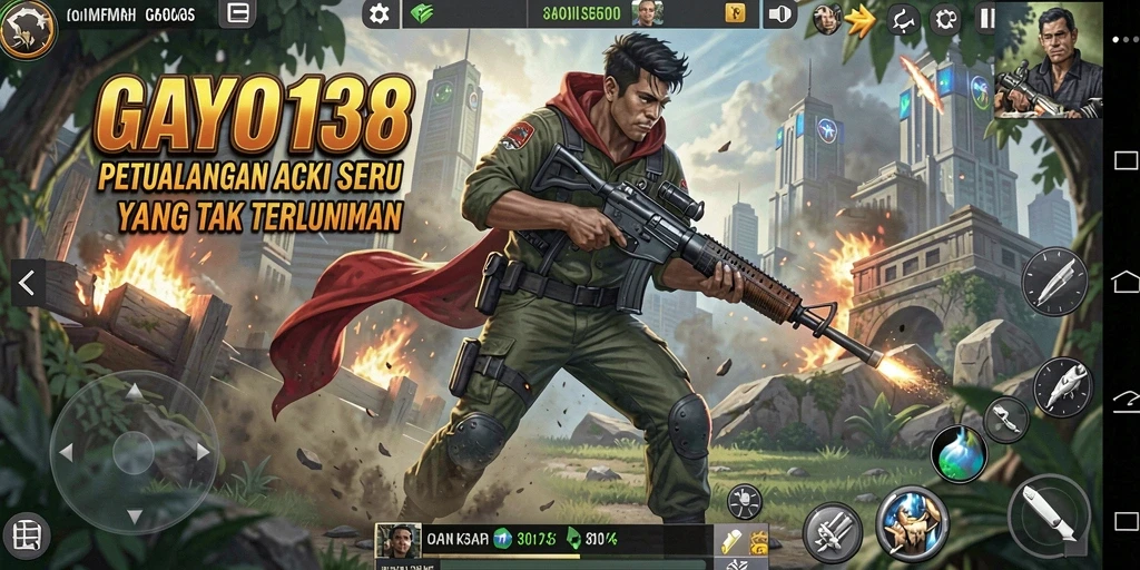 Screenshot GAYO138 menampilkan aksi seru dalam pertempuran yang mendebarkan.