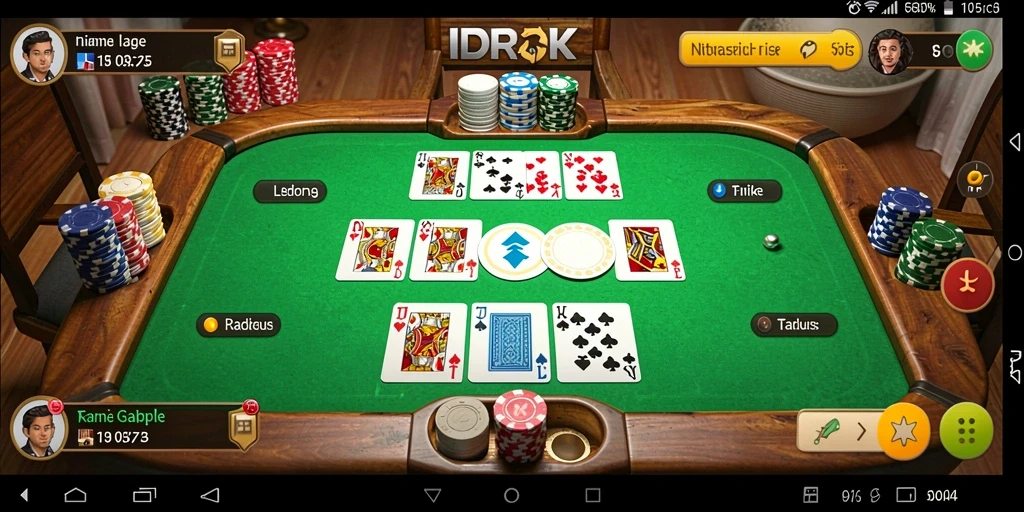 Tampilan gameplay IDROK yang seru dan interaktif.