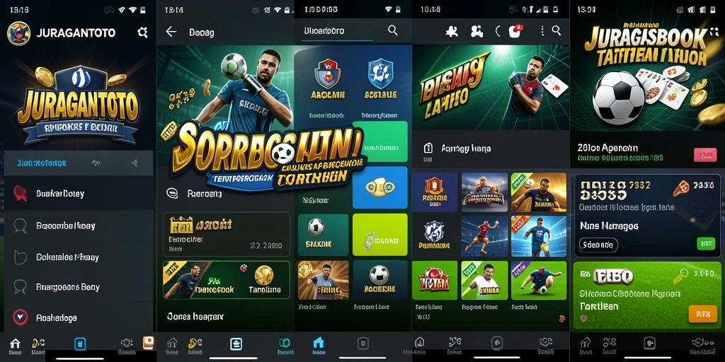 Tampilan gameplay JURAGANTOTO dengan taruhan olahraga yang menarik.