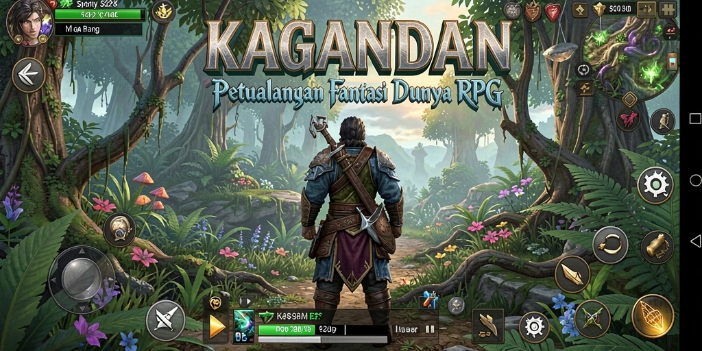 Tangkapan layar gameplay menarik dari KAGANDAN, menunjukkan pertempuran yang seru.