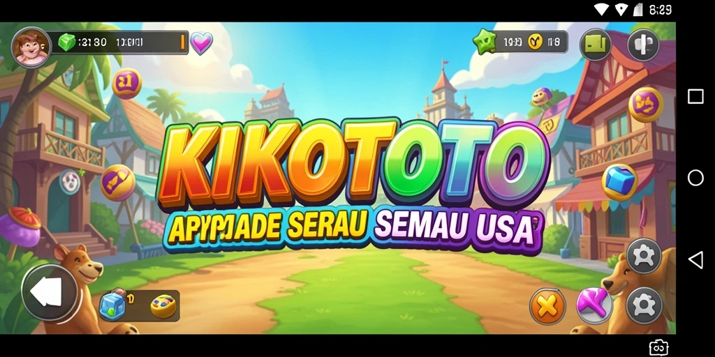 Screenshot gameplay KIKOTOTO yang menampilkan aksi seru di dalam permainan Arcade.