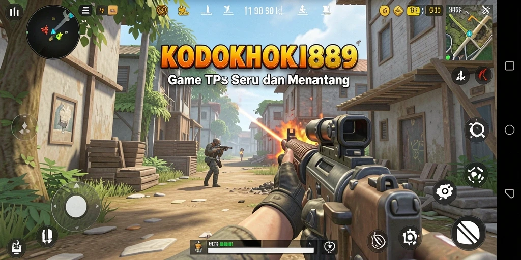 Tangkapan layar dari gameplay KODOKHOKI889 yang menegangkan.