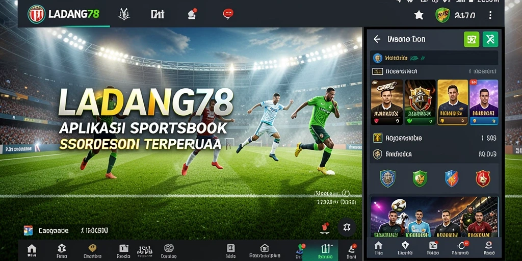 Tampilan gameplay Sportsbook di LADANG78 yang menarik dan interaktif.