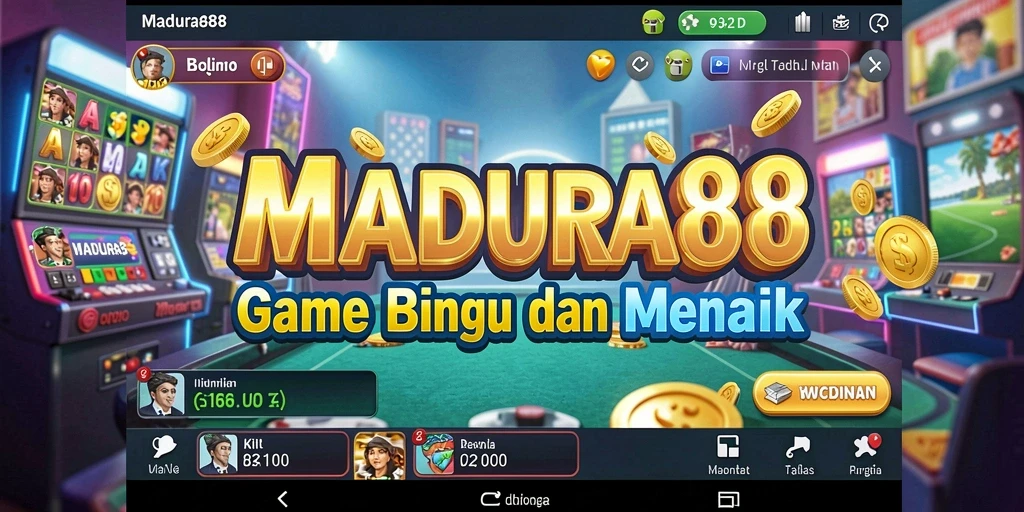 Screenshot MADURA88 menampilkan gameplay Bingo yang seru dan interaktif.