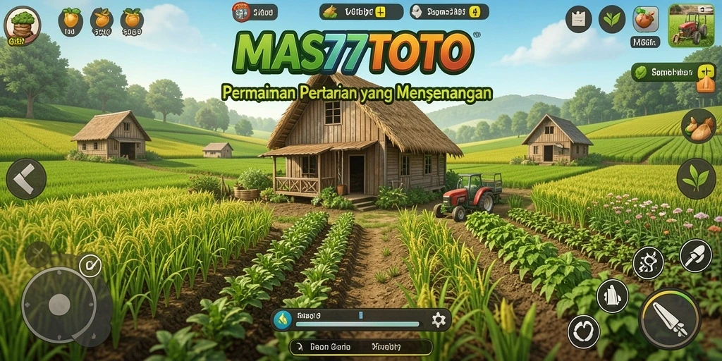 Gameplay menarik MAS77TOTO dengan berbagai aktivitas bertani.