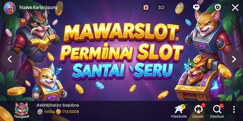Tampilan gameplay MAWARSLOT yang menyenangkan dan interaktif.