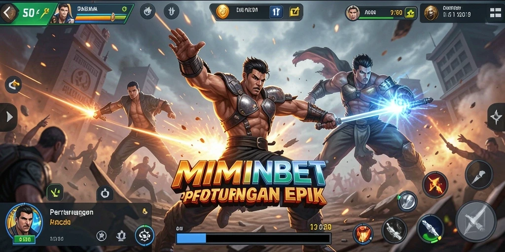 Tampilan gameplay MIMINBET dengan aksi yang mendebarkan.