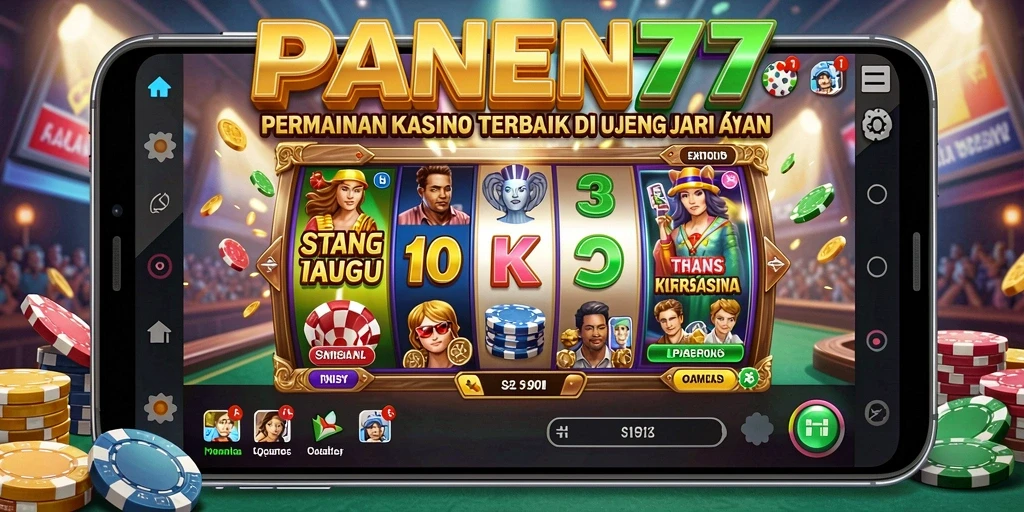 Screenshot gameplay PANEN77 menunjukkan keseruan dan grafis menawan dari permainan Kasino.