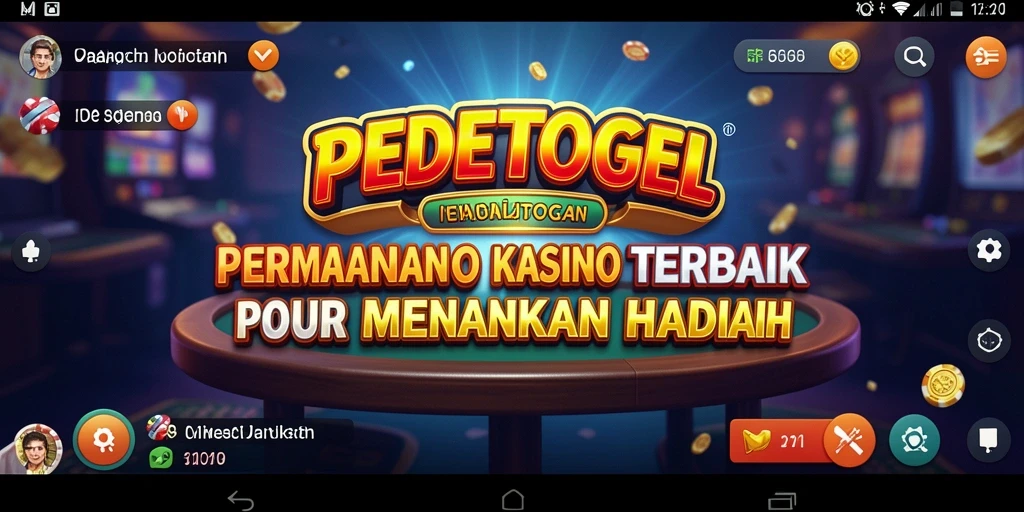 Tampilan gameplay Kasino yang menarik dan menantang.