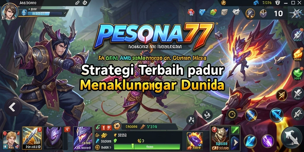 Tampilan gameplay PESONA77 yang menakjubkan dan penuh strategi.