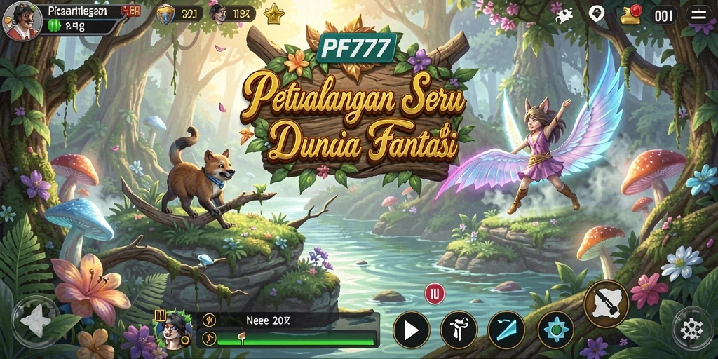 Tampilan gameplay seru dari PF777 yang penuh petualangan.