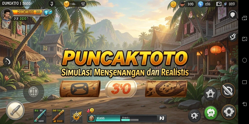 Tampilan gameplay PUNCAKTOTO yang menarik dan interaktif.