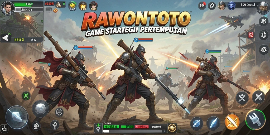 Tampilan menarik dari pertempuran strategis di RAWONTOTO.