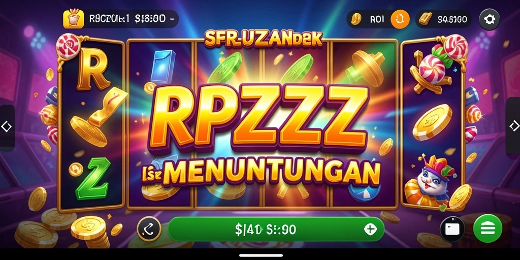 Gameplay menegangkan RPZZZ dengan berbagai tema slot