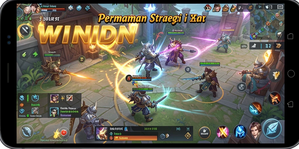 Tampilan menarik dari gameplay WINIDN yang seru.
